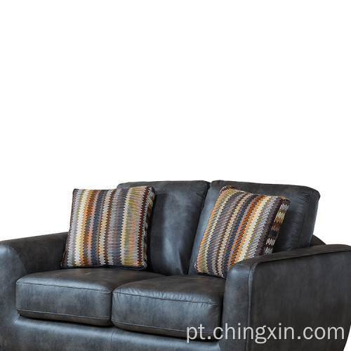 Conjuntos de sofá secional sofá de dois lugares para sala de estar
